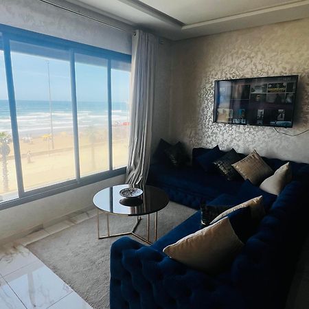 Golden Beach Elegance Sea View & Serenity Kenitra Bagian luar foto