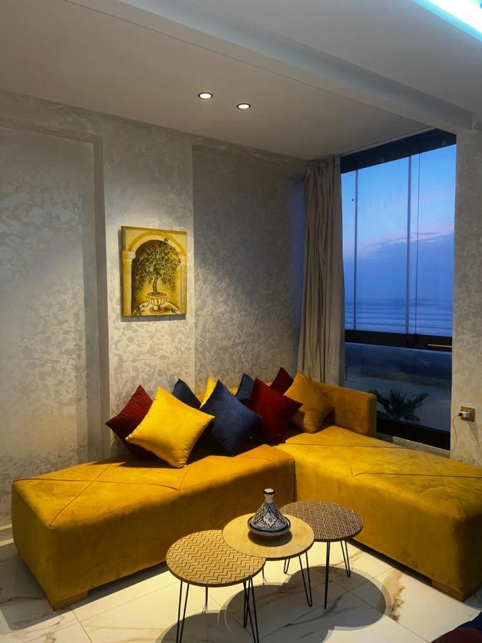 Golden Beach Elegance Sea View & Serenity Kenitra Bagian luar foto