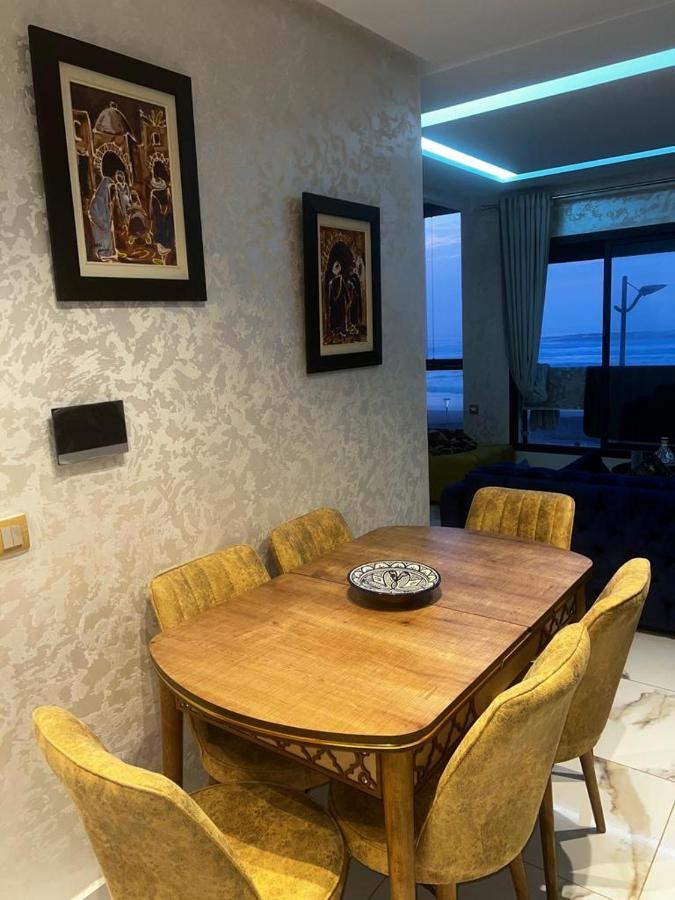 Golden Beach Elegance Sea View & Serenity Kenitra Bagian luar foto